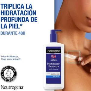 NEUTROGENA FORMULA NORUEGA HIDRATACION PROFUNDA LOCION CORPORAL RAPIDA ABSORCION PIEL SECA 2 ENVASES