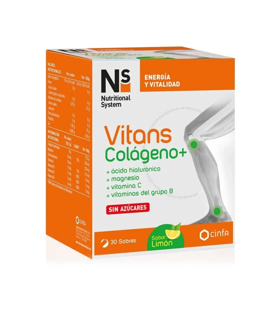 NS VITANS 30 SOBRES COLAGENO OFERTA SEGUNDA AL 30%