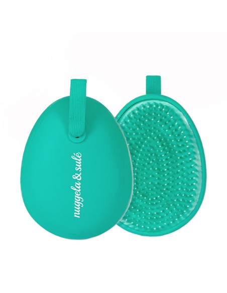 NUGGELA NEW TANGLE TAMER BRUSH TURQUES VENTO + BOX