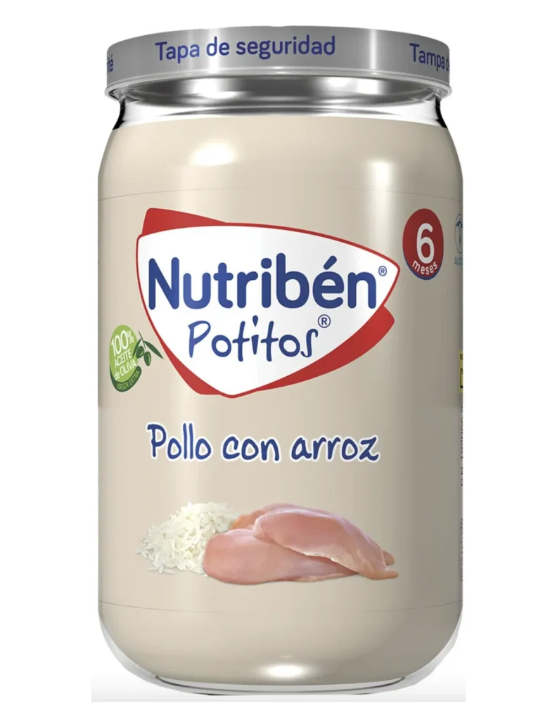 NUTRIBEN POLLO CON ARROZ 1 POTITO 235 G NUTRIBEN POLLO CON ARROZ 1 POTITO 235 G