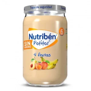 NUTRIBEN POTITOS 4 FRUTAS 1 ENVASE 235 G