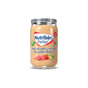 NUTRIBEN RECETAS TRADICIONALES GUISO DE POLLO Y TERNERA CON JUDIAS VERDES 1 POTITO 235 G