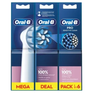ORAL B RECAMBIO MEGA PACK 6UN  SENSITIVE 2+2+2