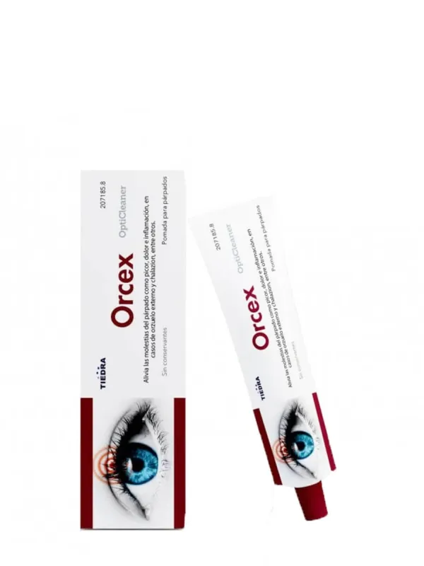 ORCEX POMADA PARA PARPADOS 1 TUBO 15 G ORCEX POMADA PARA PARPADOS 1 TUBO 15 G
