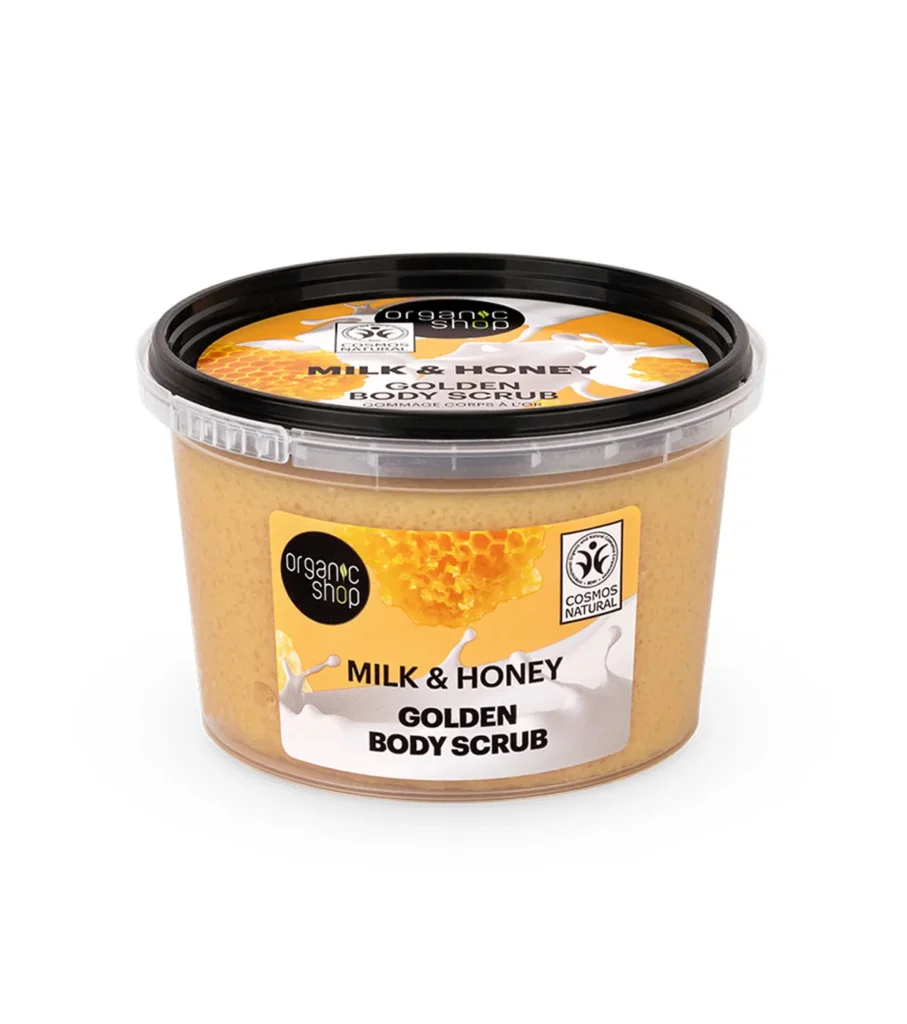 ORGANIC SHOP EXFOLIANTE CORPORAL DE LECHE Y MIEL 250ML