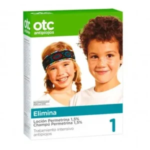 OTC ANTIPIOJOS PACK PERMETRINA 1.5% 1 ENVASE 100 ML LOCION + 1 ENVASE 125 ML CHAMPU