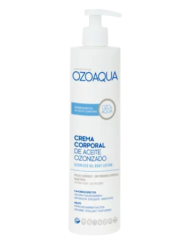 OZOAQUA CREMA CORPORAL DE ACEITE OZONIZADO 1 ENVASE 500 ML