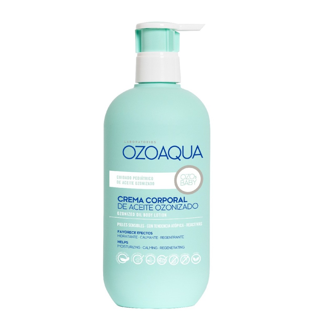 OZOBABY CREMA CORPORAL DE ACEITE OZONIZADO 1 ENVASE 500 ML