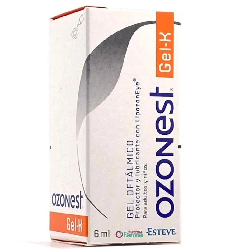 OZONEST GEL K GEL OFTALMICO 1 FRASCO 6 ML OZONEST GEL K GEL OFTALMICO 1 FRASCO 6 ML
