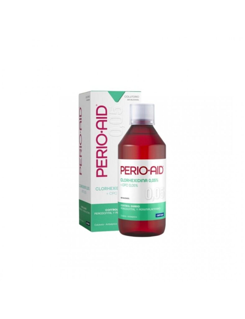 PERIO AID 0.05 MANTENIMIENTO Y CONTROL 1 ENVASE 500 ML PERIO AID 0.05 MANTENIMIENTO Y CONTROL 1 ENVASE 500 ML