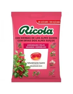 RICOLA CARAMELOS SIN AZUCAR 1 BOLSA 70 G SABOR ARANDANO ROJO RICOLA CARAMELOS SIN AZUCAR 1 BOLSA 70 G SABOR ARANDANO ROJO