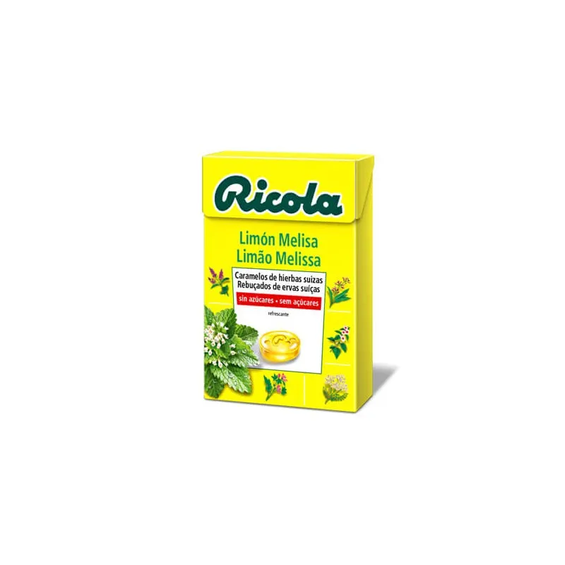 RICOLA CARAMELOS SIN AZUCAR 1 ENVASE 50 G SABOR LIMON RICOLA CARAMELOS SIN AZUCAR 1 ENVASE 50 G SABOR LIMON