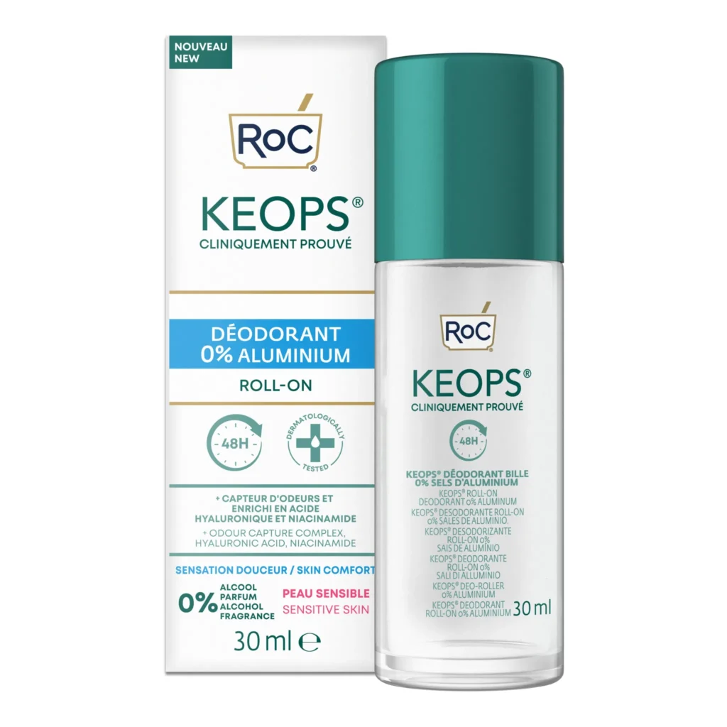 ROC KEOPS DESODORANTE SIN ALCOHOL 1 ROLL ON 30 ML