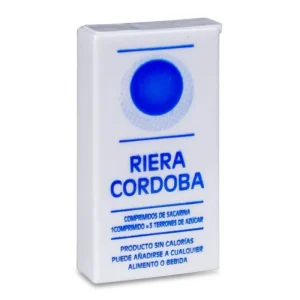 SACARINA RIERA CORDOBA 200 UNIDADES