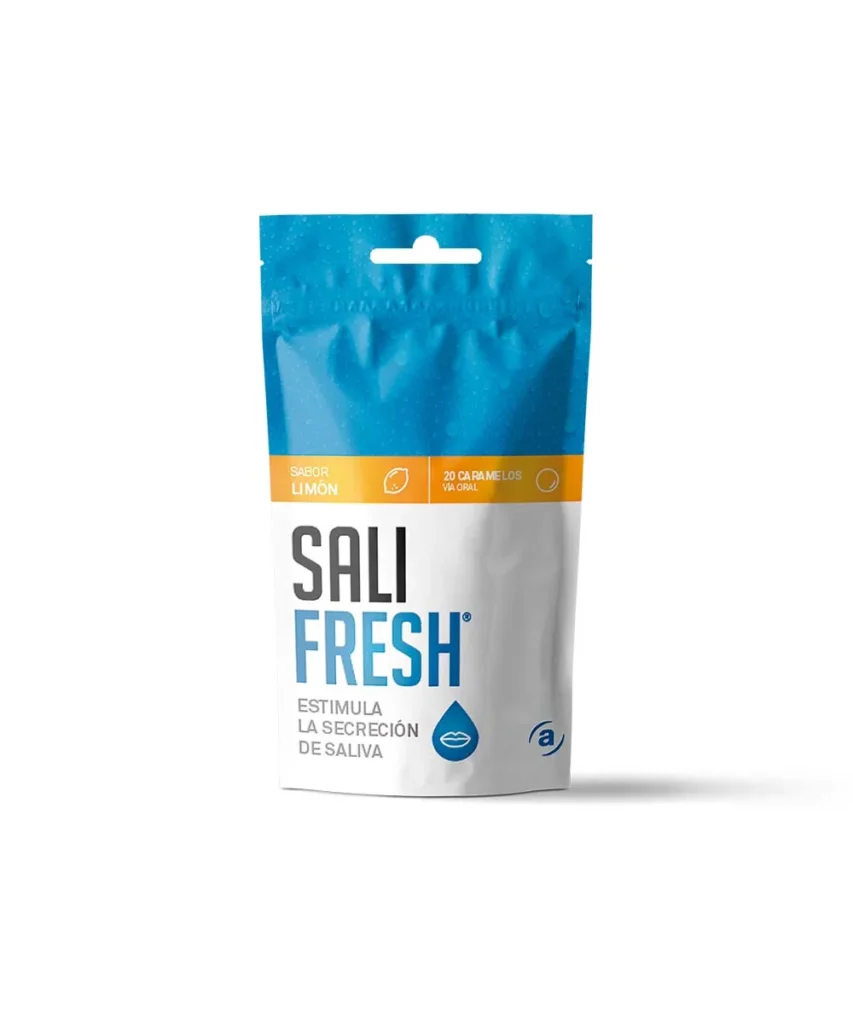 SALIFRESH 20 CARAMELOS SABOR LIMON