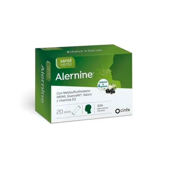 SANTE VERTE ALERNINE 20 STICKS 1,46 G SANTE VERTE ALERNINE 20 STICKS 1,46 G