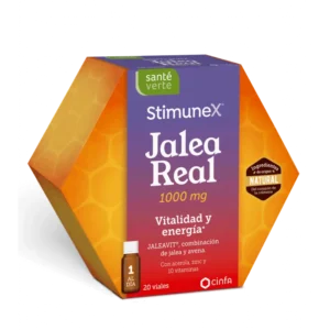 SANTE VERTE STIMUNEX JALEA REAL VITALIDAD Y ENERGIA 20 VIALES 10 ML