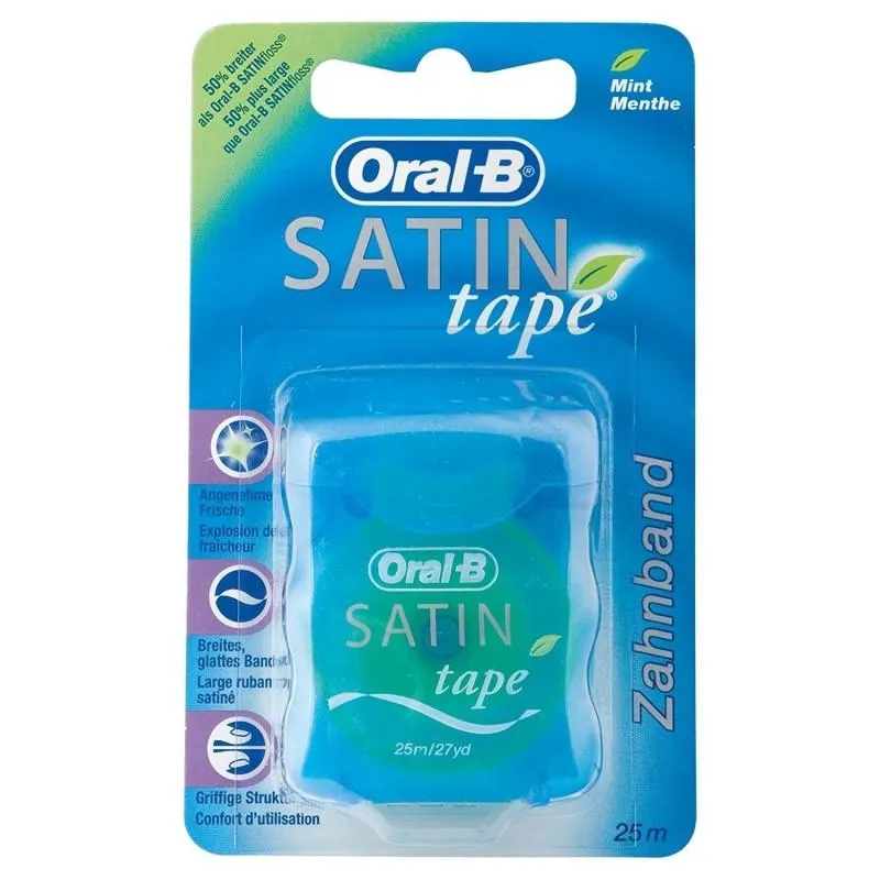 SATIN TAPE FLUOR CINTA DENTAL MENTA 25 M SATIN TAPE FLUOR CINTA DENTAL MENTA 25 M