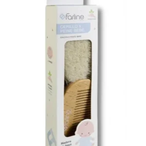 SET DE CEPILLO Y PEINE BEBE FARLINE