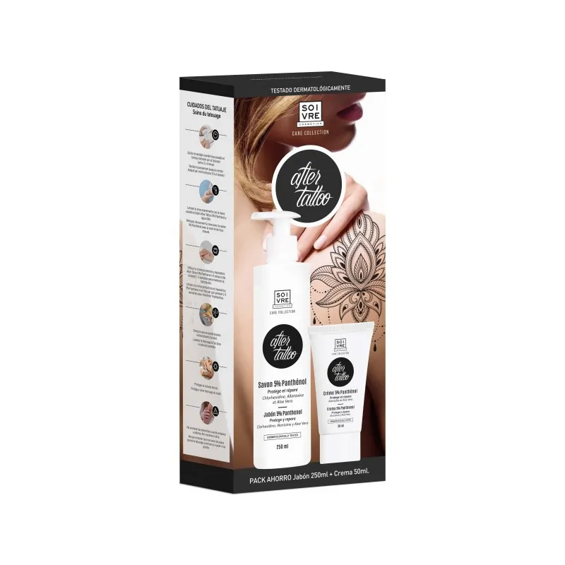 SOIVRE AFTER TATTOO PACK JABON+CREMA SOIVRE AFTER TATTOO PACK JABON+CREMA