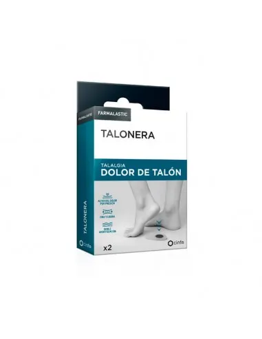 TALONERA FARMALASTIC 2 UNIDADES TALLA PEQUEÑA TALONERA FARMALASTIC 2 UNIDADES TALLA PEQUEÑA
