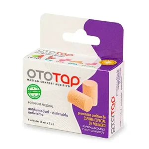 TAPONES OIDOS GOMAESPUMA OTOTAP 6 UNIDADES