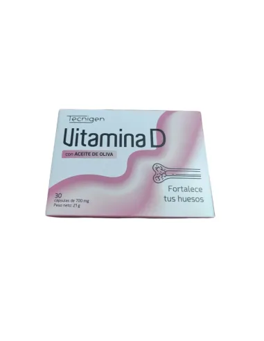 TECNIGEN VITAMINA D 30 CAPSULAS