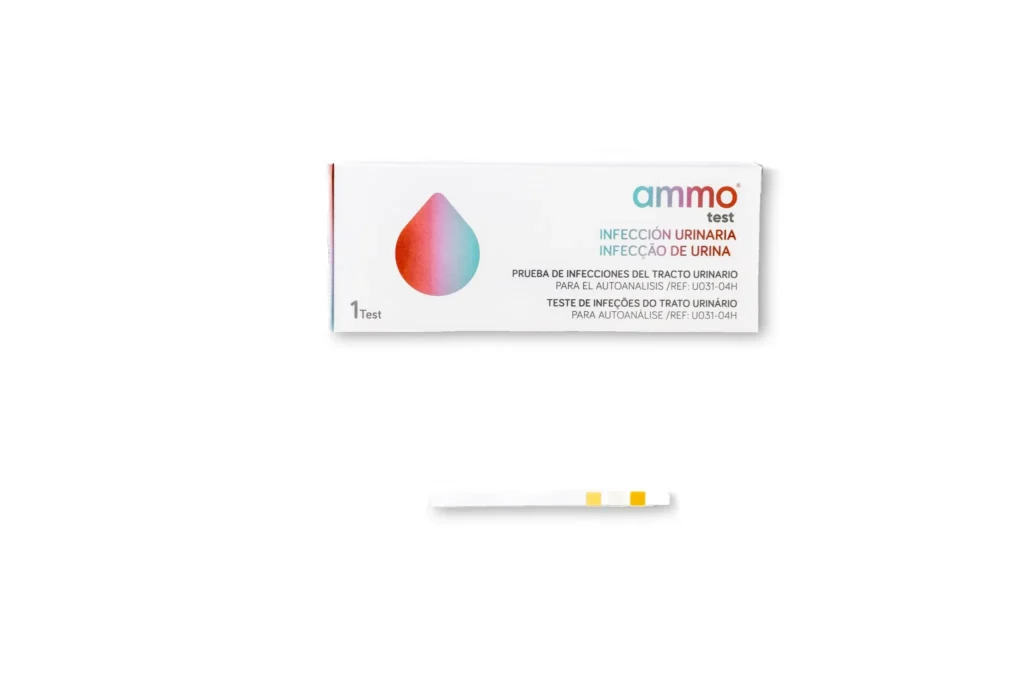 TEST DETECCION DE INFECCION URINARIA AMMO 2 UNIDADES TEST DETECCION DE INFECCION URINARIA AMMO 2 UNIDADES