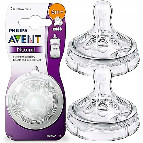 TETINA AVENT FLUJ RAPID+6MES 2 TETINA AVENT FLUJ RAPID+6MES 2