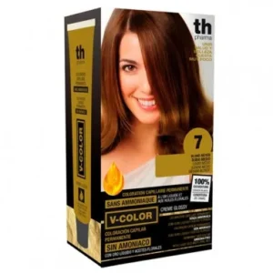 TH PHARMA VITALIA SIN AMONIACO COLORACION CAPILAR PERMANENTE COLOR 7 RUBIO MEDIO