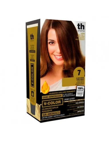 TH PHARMA VITALIA SIN AMONIACO COLORACION CAPILAR PERMANENTE COLOR 7 RUBIO MEDIO TH PHARMA VITALIA SIN AMONIACO COLORACION CAPILAR PERMANENTE COLOR 7 RUBIO MEDIO