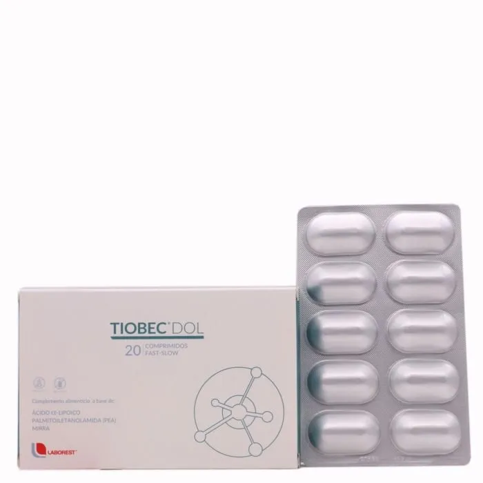 TIOBEC DOL 20 COMPRIMIDOS
