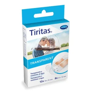 TIRITAS TRANSPARENT 20 UNIDADES SURTIDO 2 TAMAÑOS