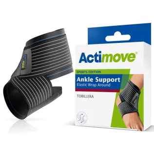 TOBILLERA ELASTICA ACTIMOVE SPORT EDITION CINCHA ESTABILIZADORA 1 UNIDAD TALLA L TOBILLERA ELASTICA ACTIMOVE SPORT EDITION CINCHA ESTABILIZADORA 1 UNIDAD TALLA L