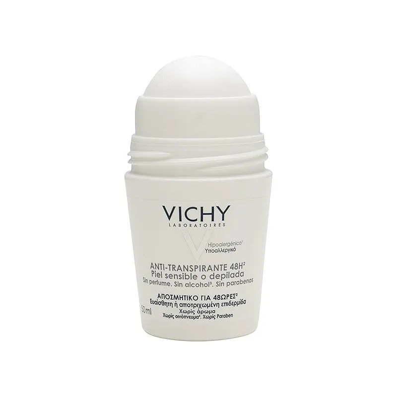 VICHY DESODORANTE BOLA PIEL SENSIBLE 1 ENVASE 50 ml VICHY DESODORANTE BOLA PIEL SENSIBLE 1 ENVASE 50 ml