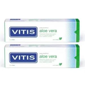 VITIS ALOE VERA PASTA DENTIFRICA 2 ENVASES 150 ML SABOR MENTA