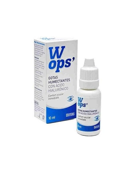 WOPS GOTAS HUMECTANTES CON ACIDO HIALURONICO 1 ENVASE 10 ML WOPS GOTAS HUMECTANTES CON ACIDO HIALURONICO 1 ENVASE 10 ML