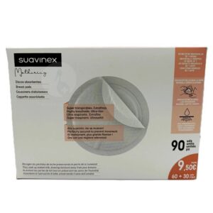 SUAVINEX DISCOS LACTANCIA NATURE OFERTA 60+30UN