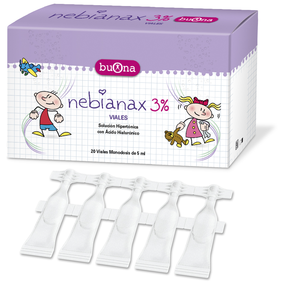 NEBIANAX 3% 20 VIALES 5 ML NEBIANAX 3% 20 VIALES 5 ML