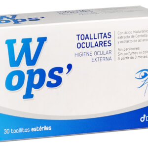 WOPS´ 30 TOALLITAS OCULARES ESTERILES