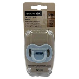 CHUPETE SILICONA FISIOLOGICO SUAVINEX TODOSILICONA 0 – 6 MESES 1 UNIDAD