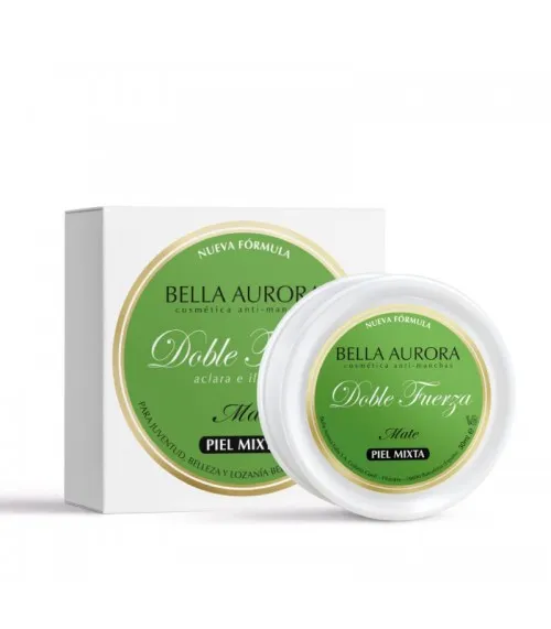 BELLA AURORA DOBLE FUERZA MATE PIEL MIXTA 1 TARRO 30 ML