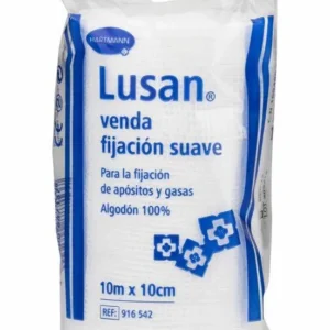 VENDA DE GASA HIDROFILA CAMBRIC LUSAN FIJACION SUAVE 1 UNIDAD 10 CM X 10 CM