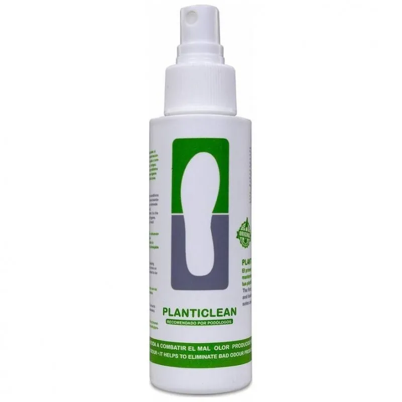 PLANTICLEAN LIMPIADOR DESODORANTE DE PLANTILLAS Y CALZADO 1 PULVERIZADOR 100 ML