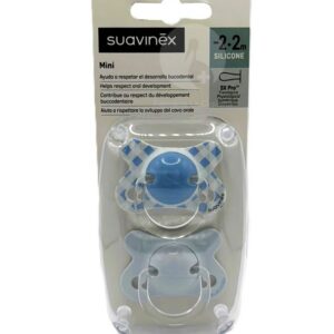CHUPETE SILICONA FISIOLOGICO SUAVINEX FUSION 0 – 2 MESES 2 UNIDADES