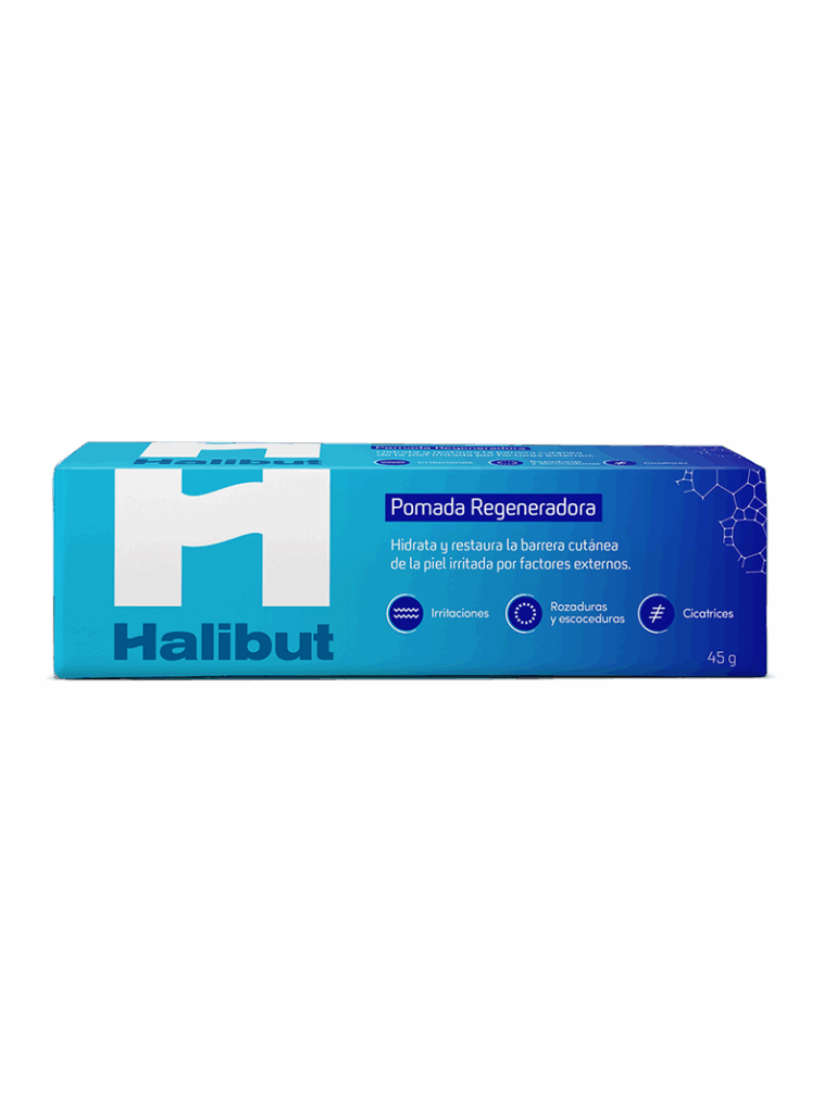 HALIBUT POMADA REGENERADORA 1 ENVASE 45 G HALIBUT POMADA REGENERADORA 1 ENVASE 45 G