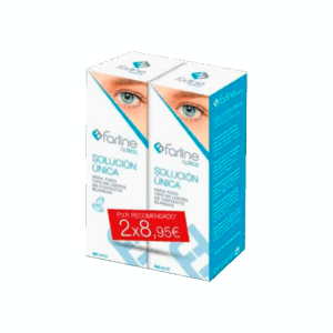FARLINE OPTICA SOLUCION UNICA LENTES DE CONTACTO 2 ENVASES 360 ML DUPLO