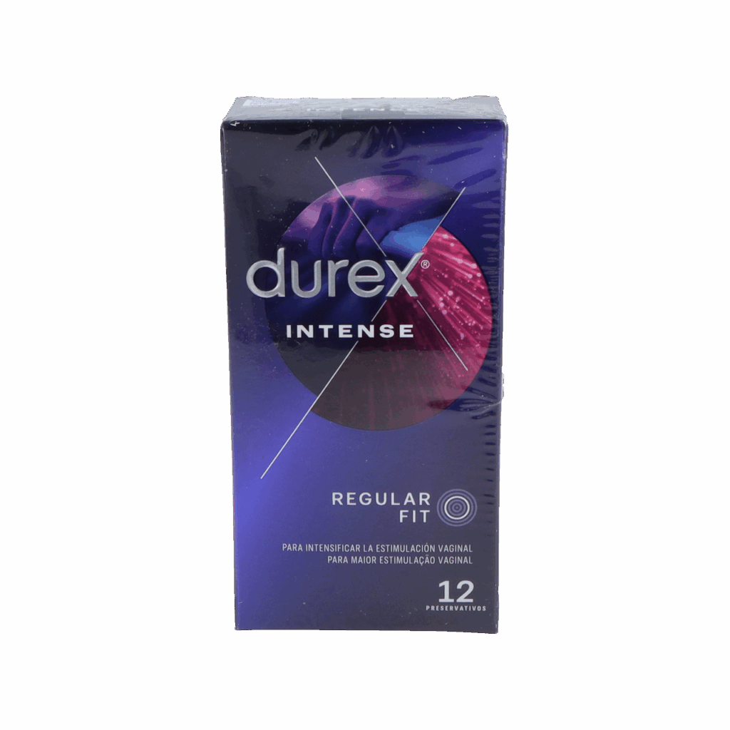 DUREX INTENSE ORGASMIC 12 PRESERVATIVOS
