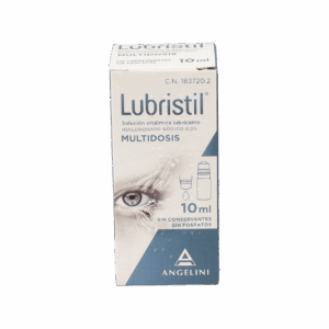 LUBRISTIL SOLUCION OFTALMICA LUBRICANTE 1 ENVASE MULTIDOSIS 10 ML