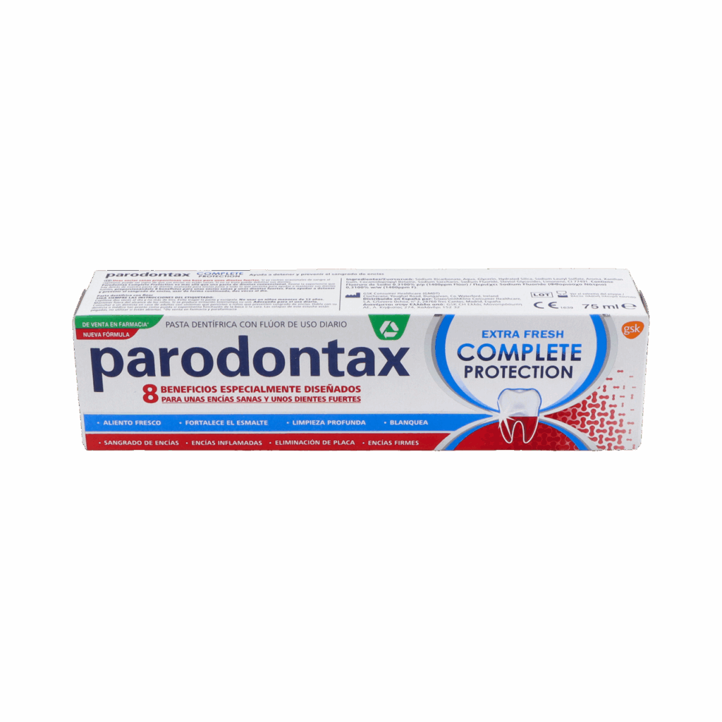 PARODONTAX COMPLETE PROTECTION EXTRA FRESH 1 ENVASE 75 ML